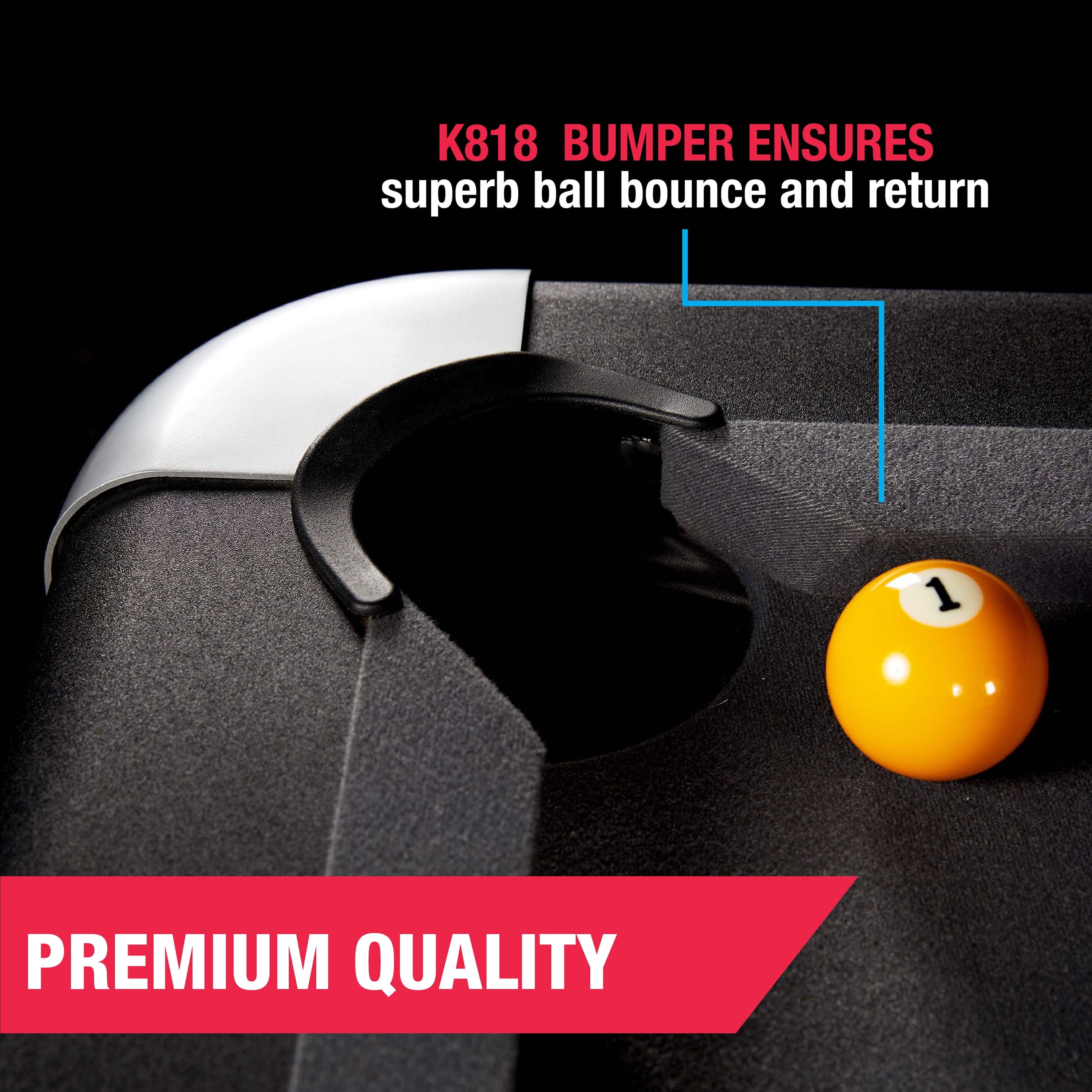 7.5 Ft. Titan Pool Table, Billiard Table with Accessories by