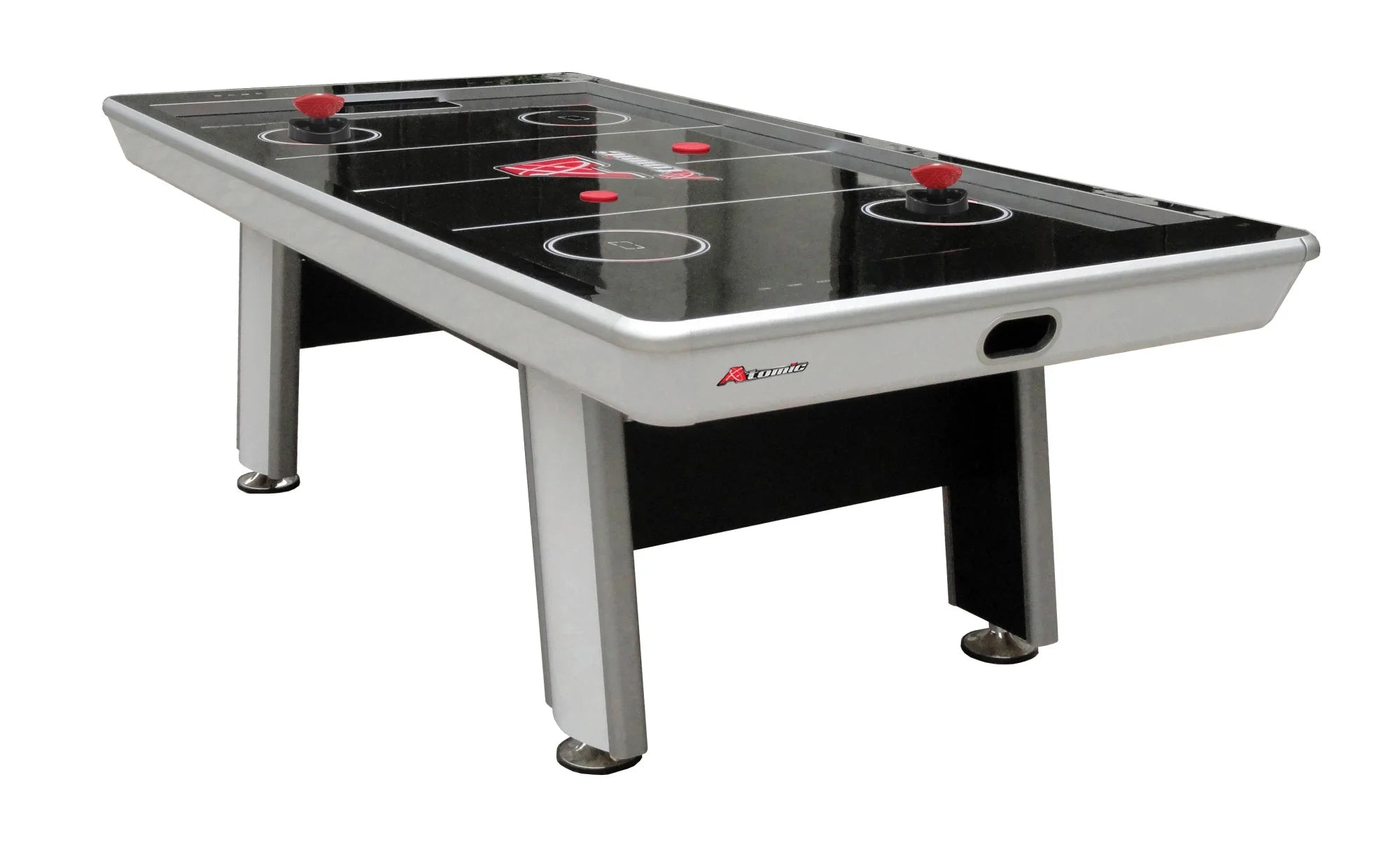 Avenger 8' Hockey Table with LED Scoring and 120V Blowers for Exhilarating Play