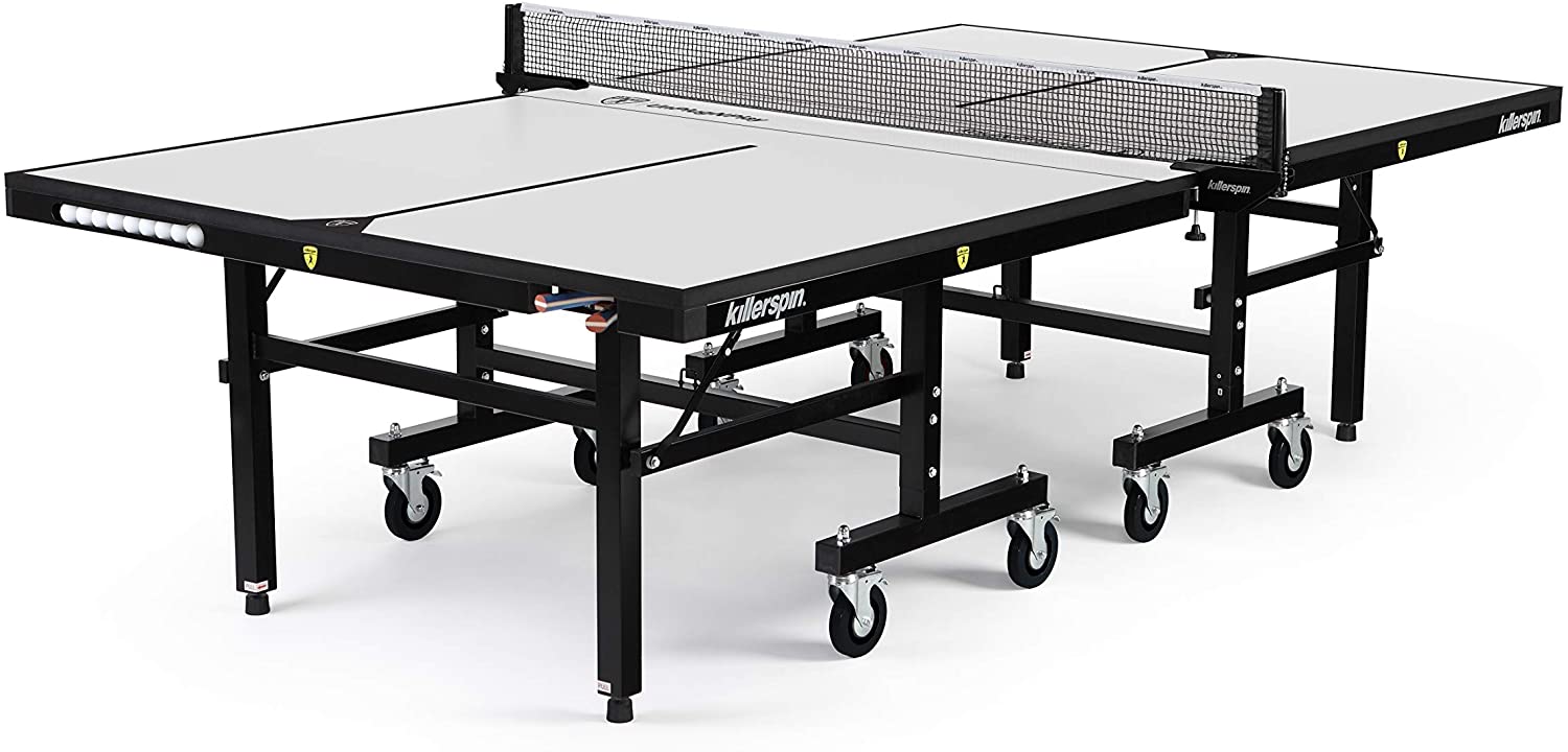 Killerspin MyT 415X Max Vanilla Ping Pong Table- Indoor folding Table Tennis Table