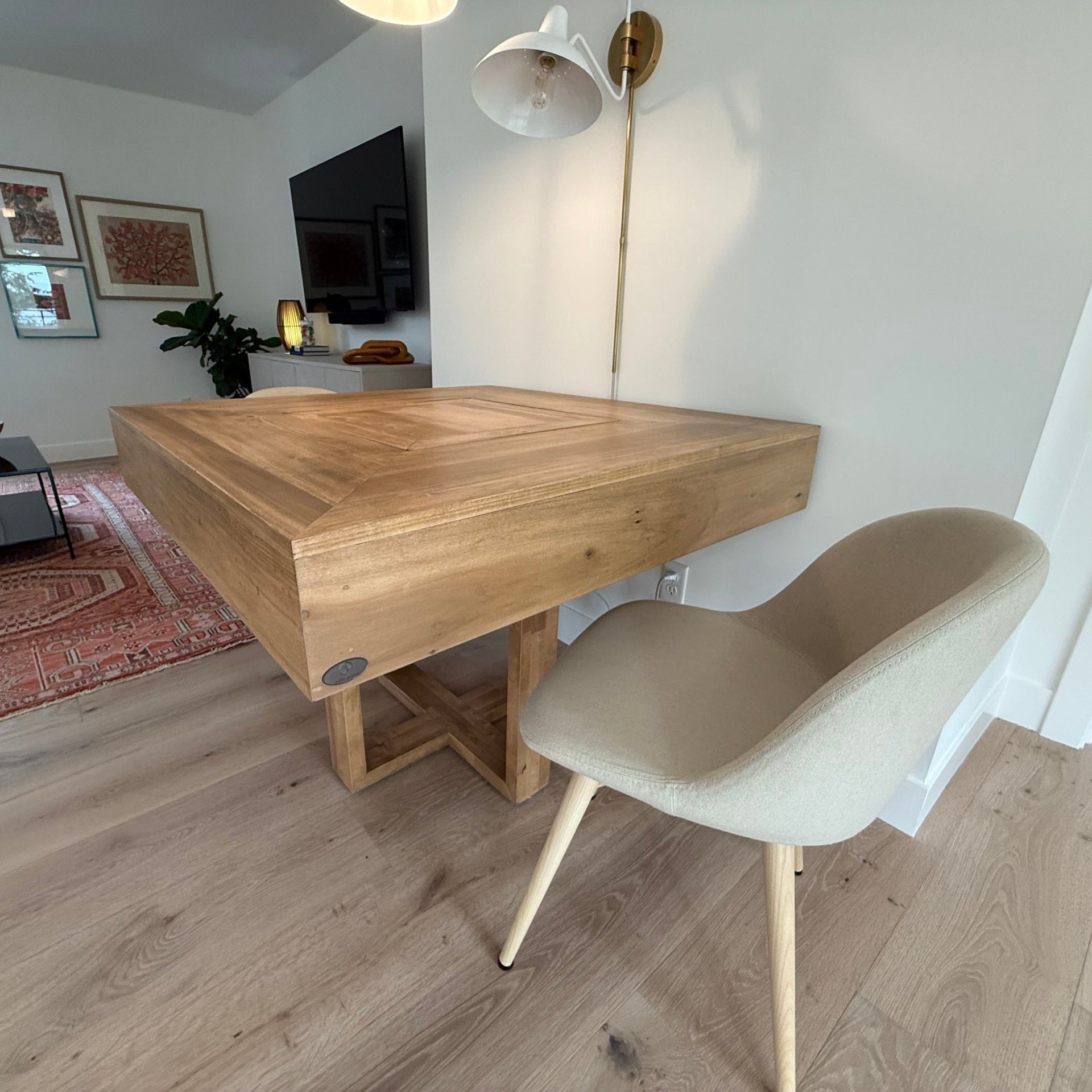Minnetonka Reversible Board/Chess Game Table