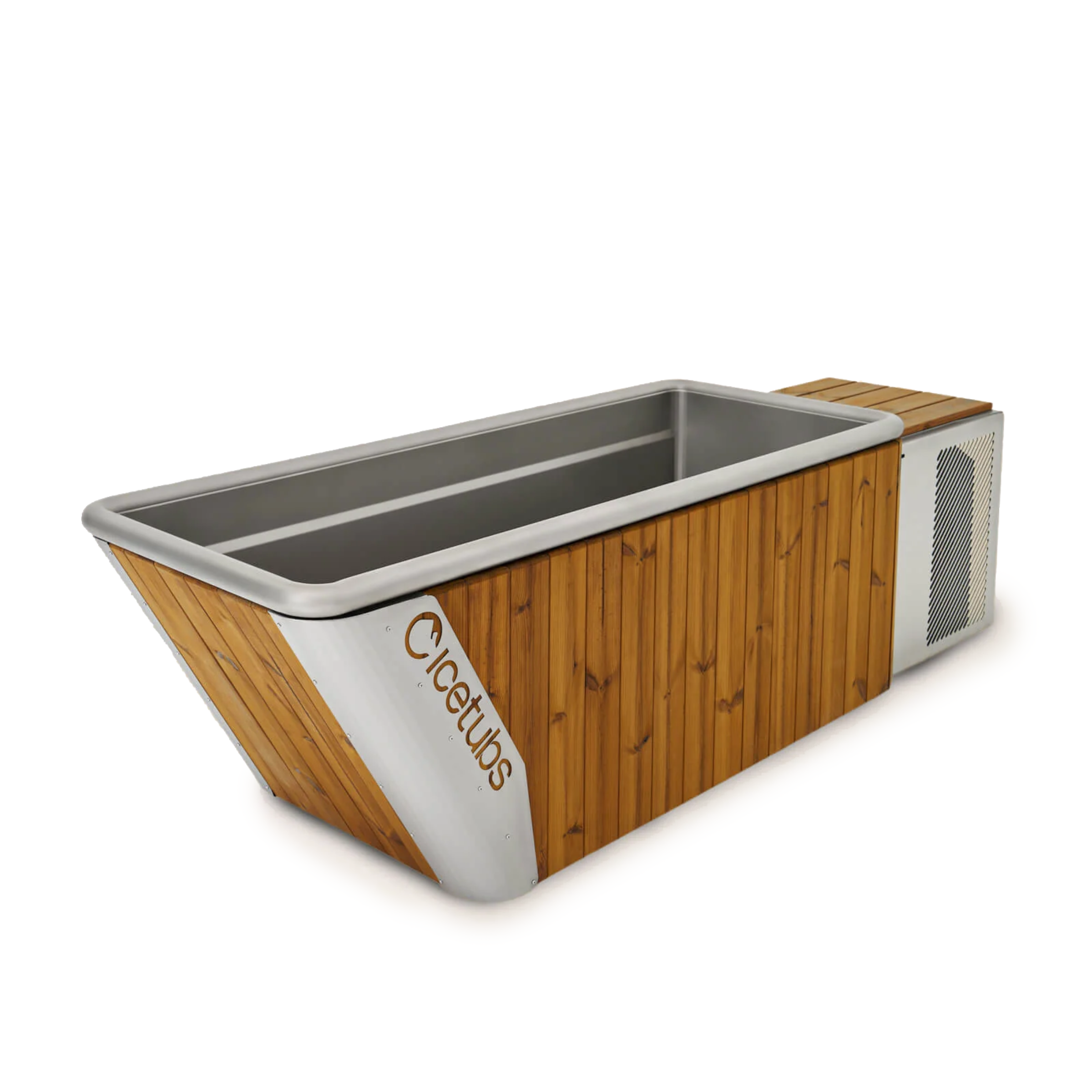 Icetubs IceBath hot and cold plunge tub thermowood stainless