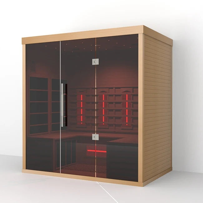 3 Person Infrared Sauna | Lumin Three Home Sauna