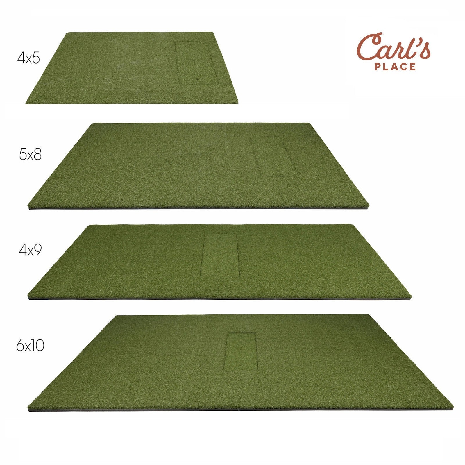 Golf Hitting Mat System | Carl’s HotShot™ Premium Indoor Golf Mat