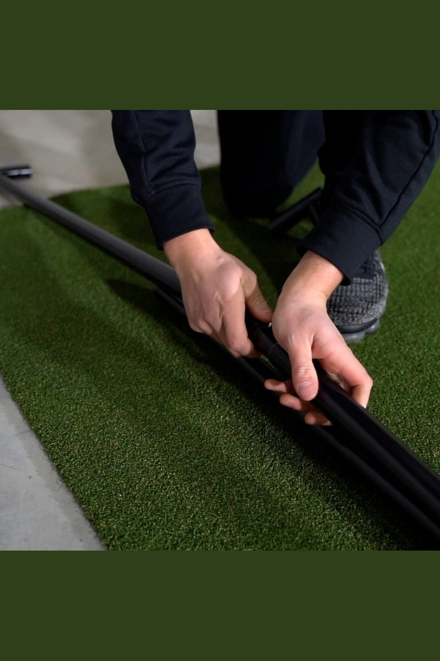 Golf Simulator Enclosure Package | SimBox with Impact Screen and Side Barriers
