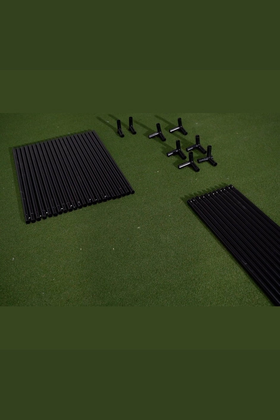 Golf Simulator Enclosure Package | SimBox with Impact Screen and Side Barriers
