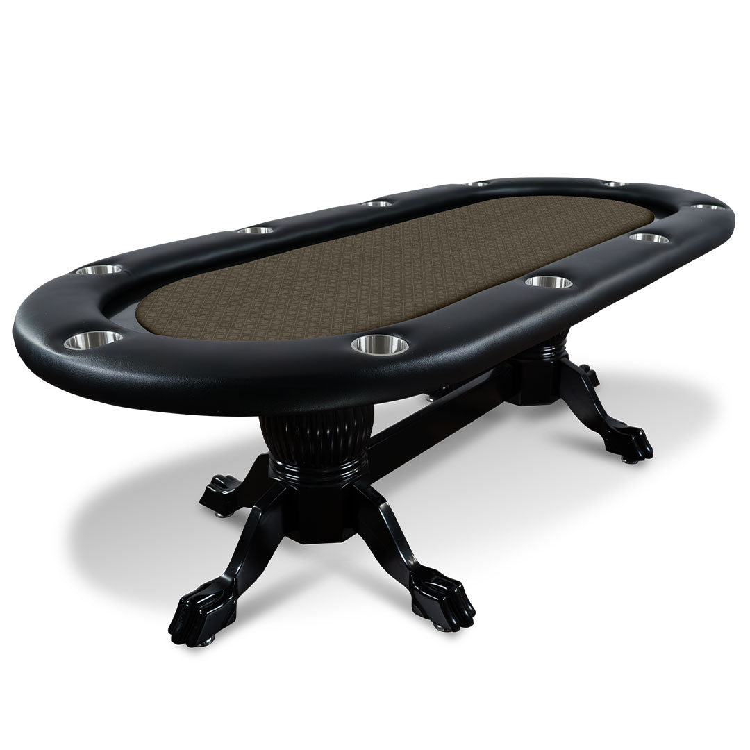 BBO Elite – 10 Player Oval Poker Table w/ Dining Top Option