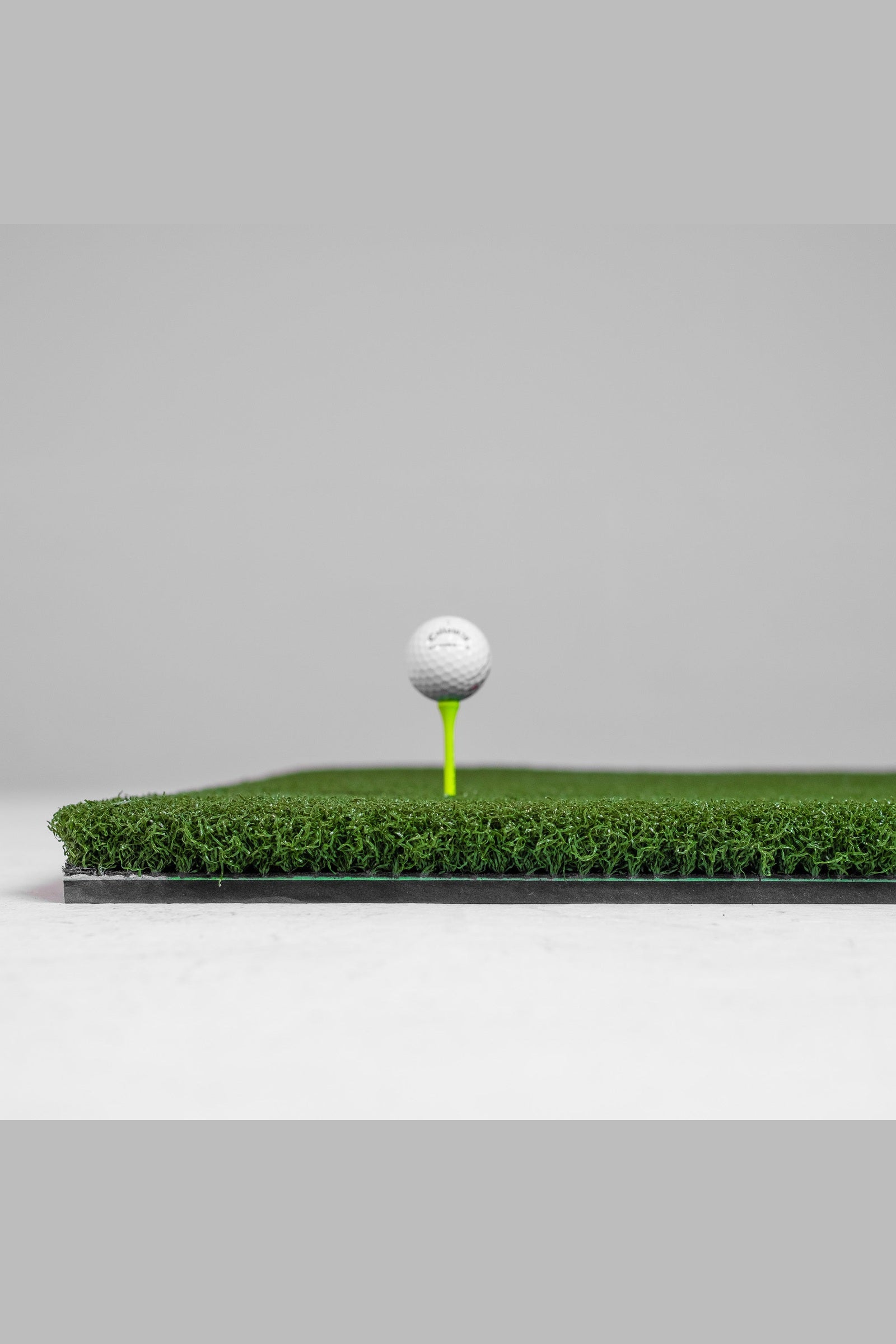 Golf Hitting Mat with Tee | 4'11"x4'11" Practice Mat for Home Golf