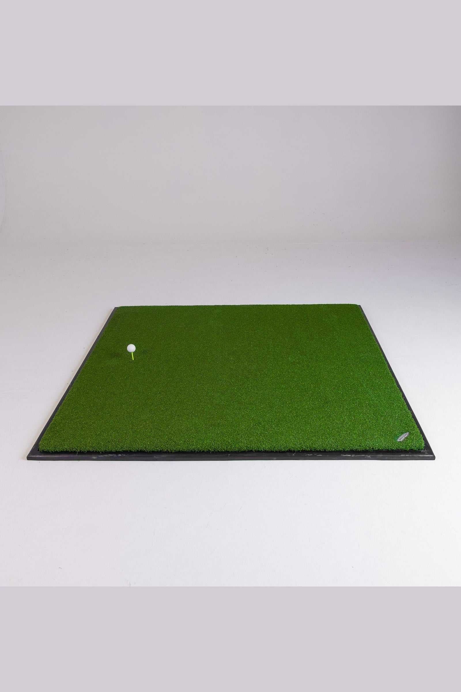 Golf Hitting Mat with Tee | 4'11"x4'11" Practice Mat for Home Golf