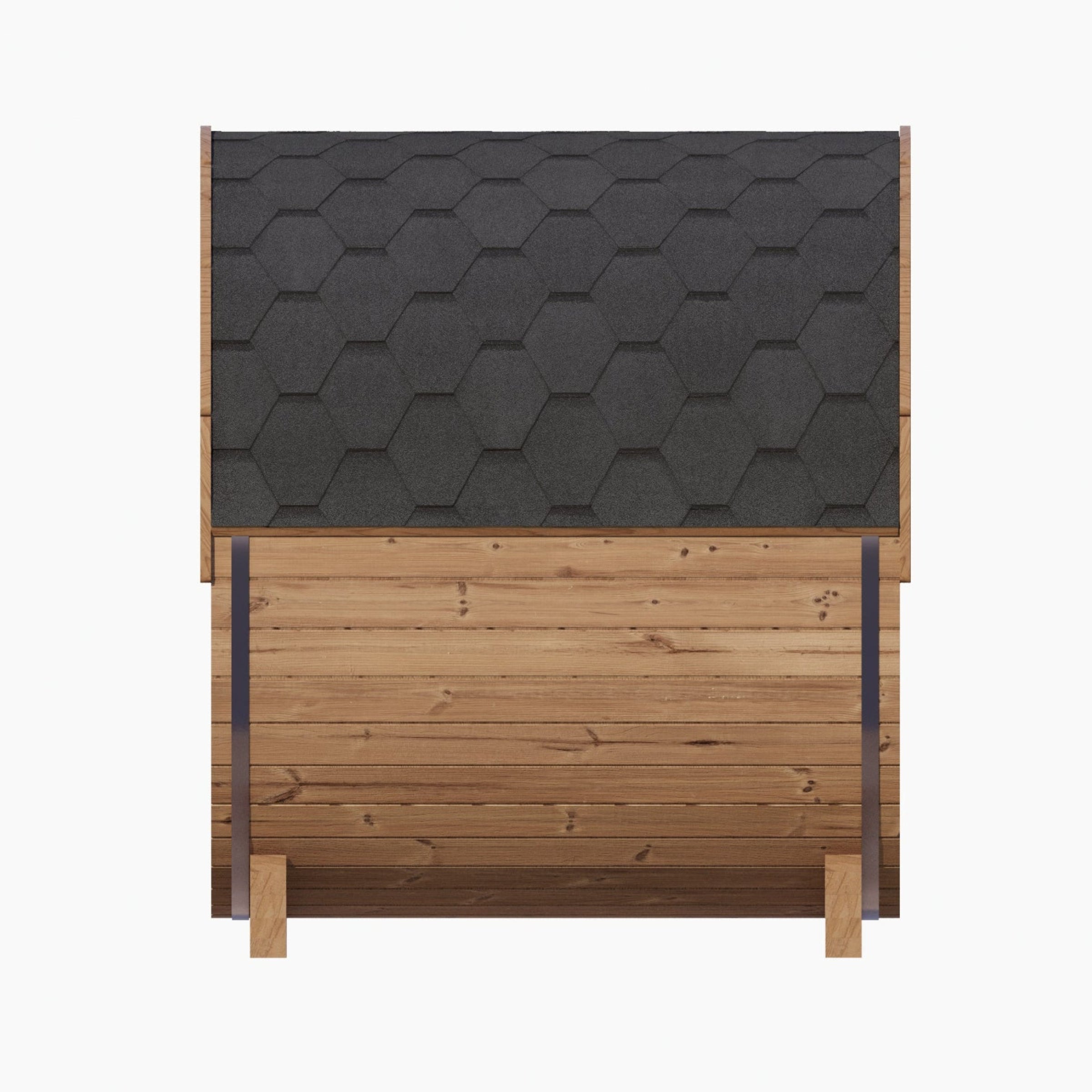 SaunaLife ERGO-Series E6 Barrel Sauna – 3 Person Outdoor Thermo-Spruce Backyard Sauna