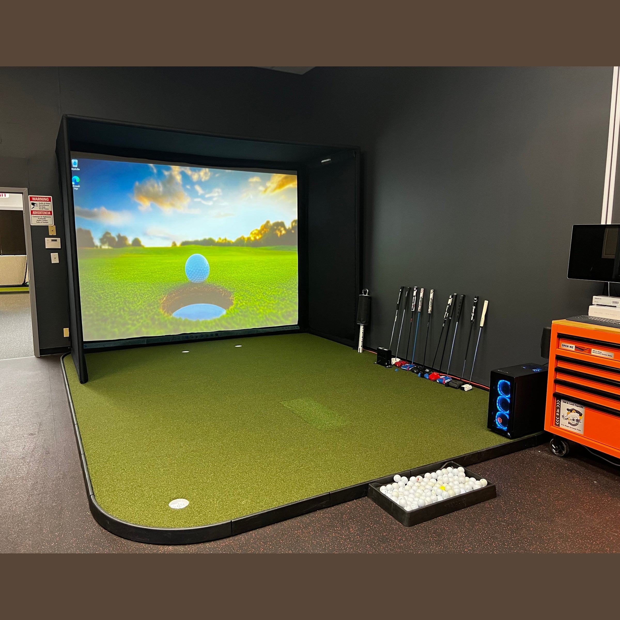 SIGPRO Golf Simulator Flooring