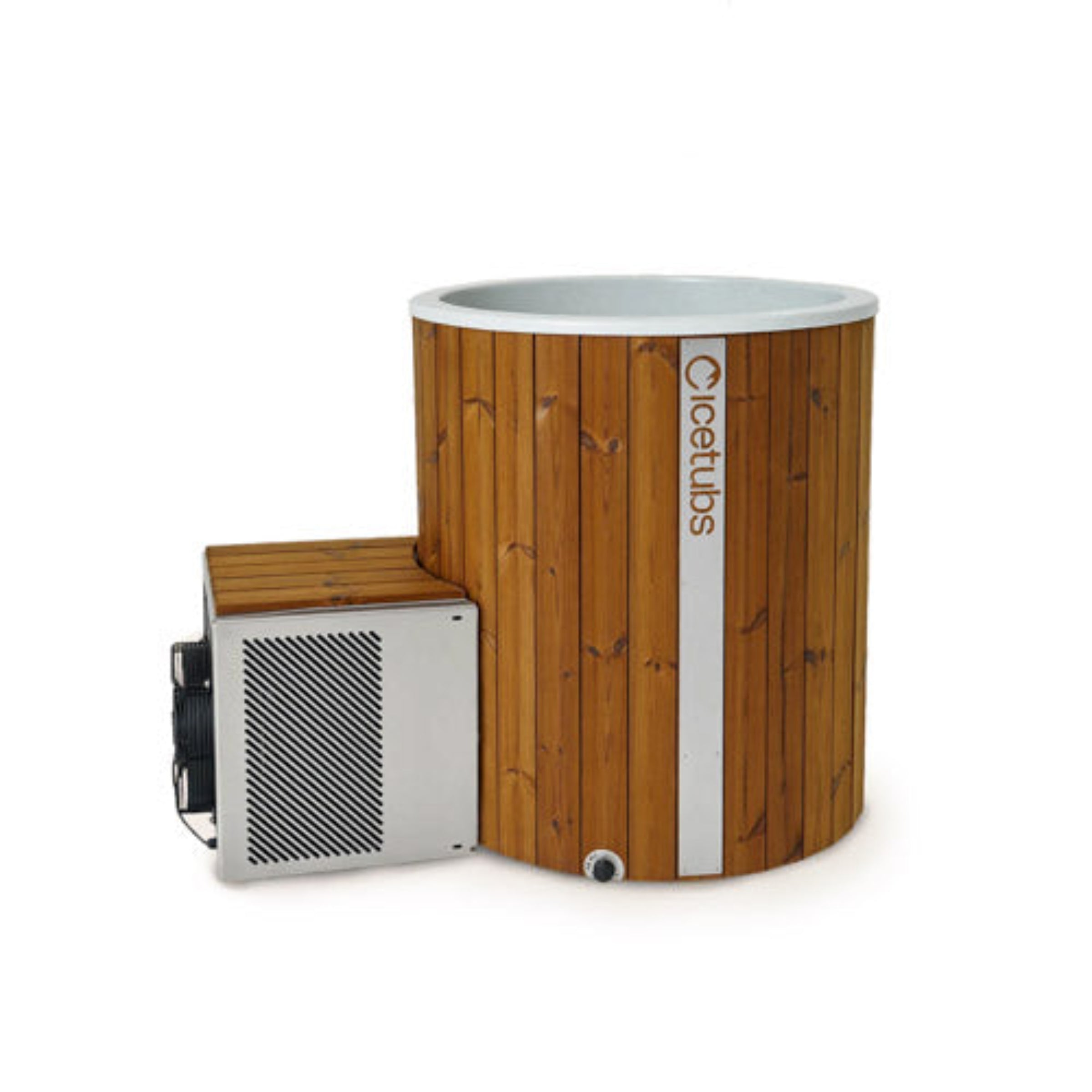 Icetubs IceBarrel XL Cold Plunge Tub – Large Thermowood Ice Bath for Home Recovery