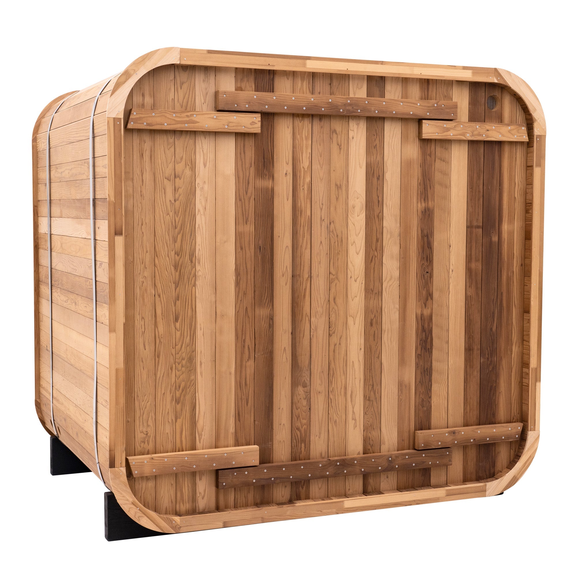 Redwood Summit Outdoor Sauna - 6 Person w/ Harvia KIP 8kW Heater