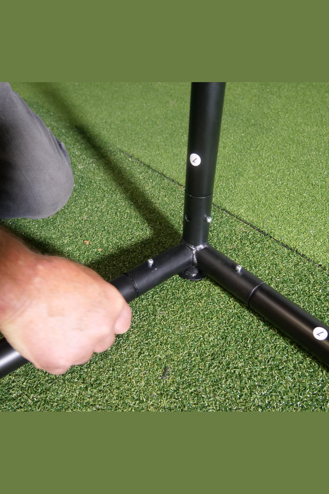 Golf Simulator Enclosure Package | SimBox with Impact Screen and Side Barriers
