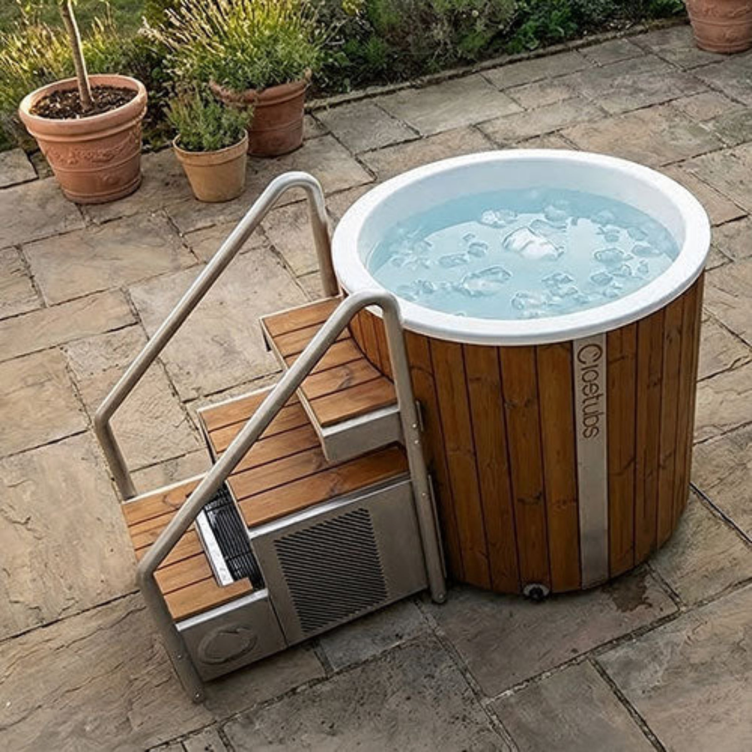 Icetubs IceBarrel XL Cold Plunge Tub – Large Thermowood Ice Bath for Home Recovery