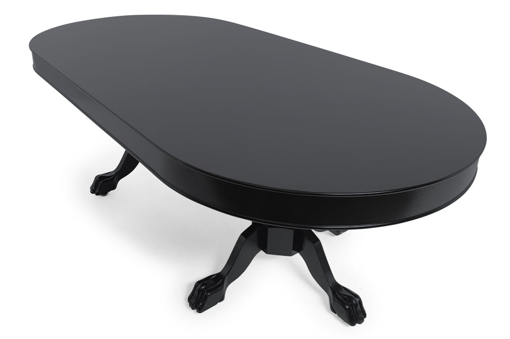 BBO Elite – 10 Player Oval Poker Table w/ Dining Top Option