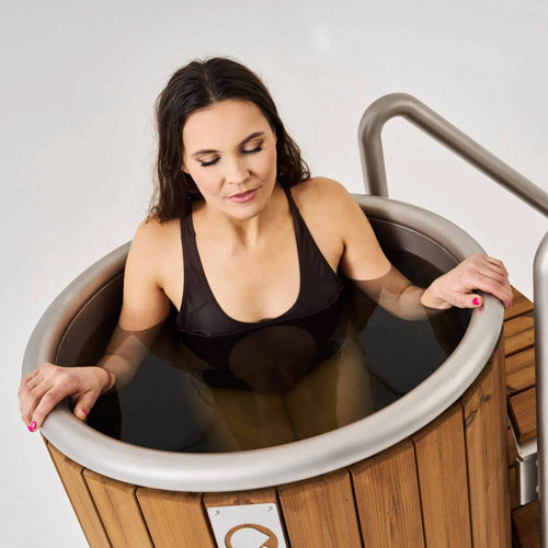 Icetubs IceBarrel Cold Plunge Tub – Thermowood & Stainless Steel Ice Bath for Home Recovery