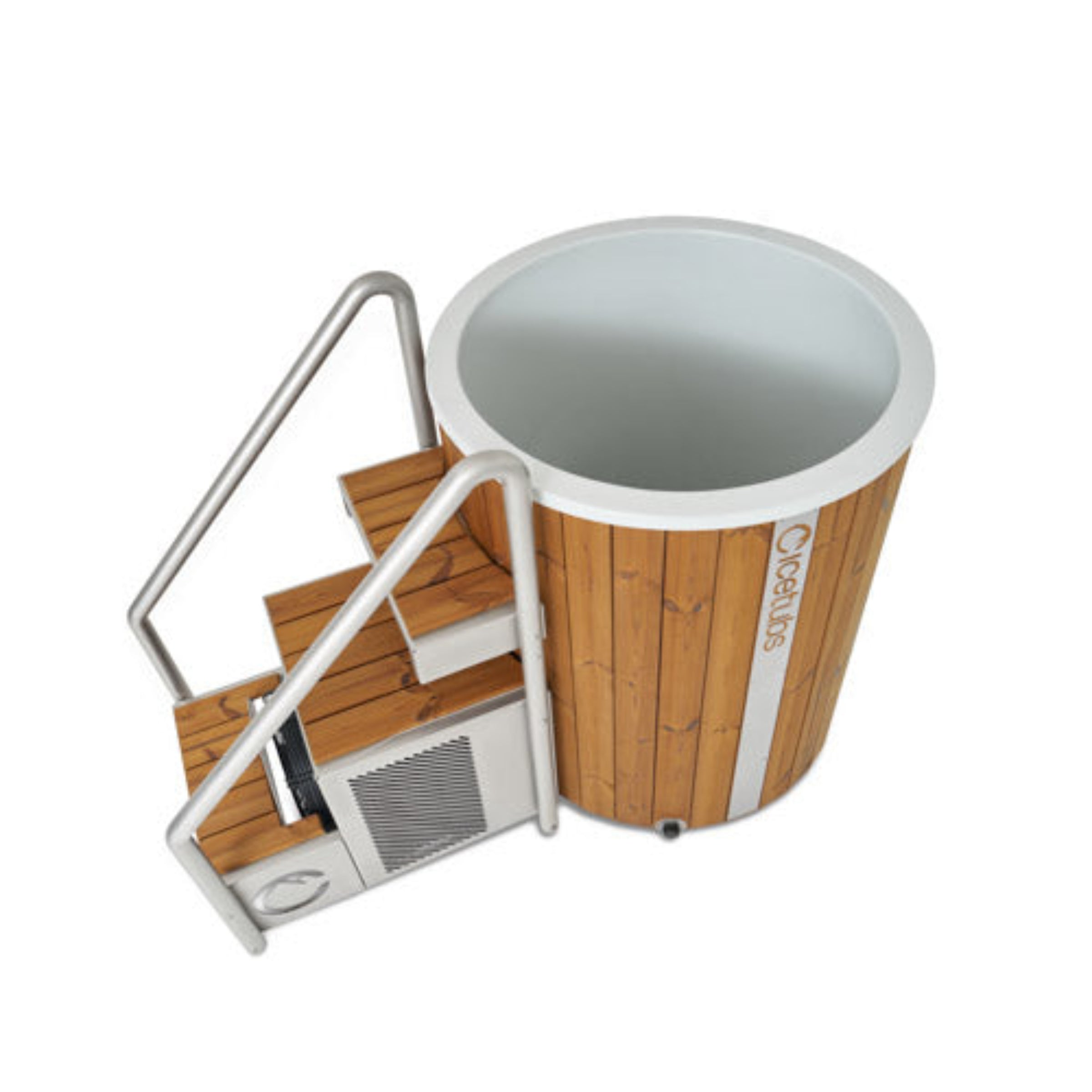 Icetubs IceBarrel XL Cold Plunge Tub – Large Thermowood Ice Bath for Home Recovery