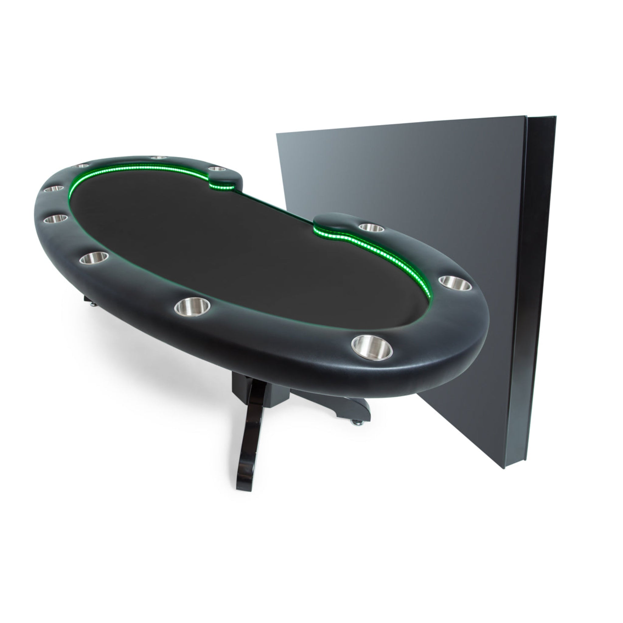 BBO Lumen HD Lighted Poker Table- 10 Player Table