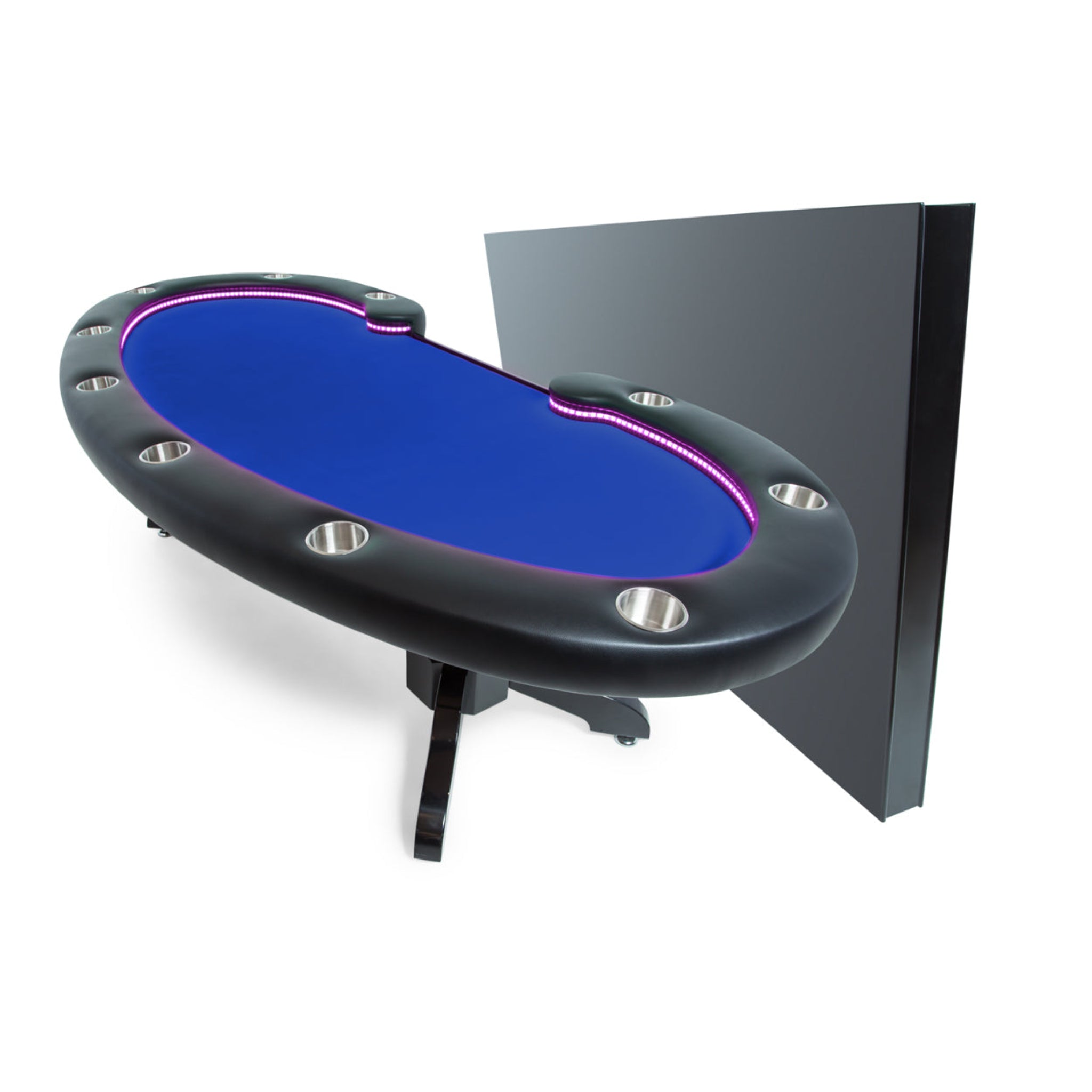 BBO Lumen HD Lighted Poker Table- 10 Player Table