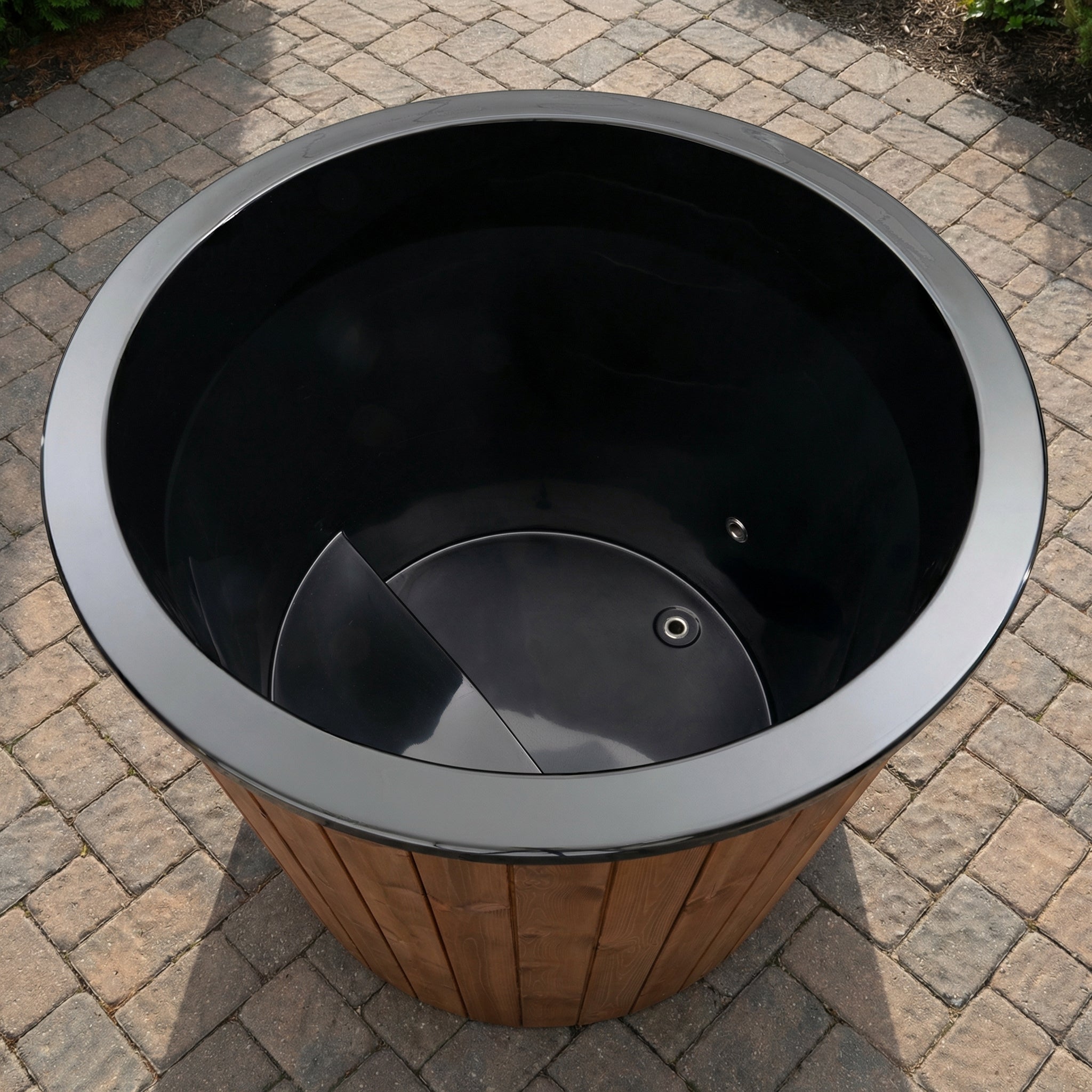 SaunaLife S1NC Hot & Cold Plunge Tub Package – 1 Person Cold Plunge with Chiller & Heater