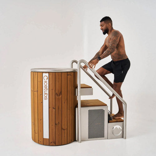 Icetubs IceBarrel Cold Plunge Tub – Thermowood & Stainless Steel Ice Bath for Home Recovery